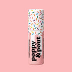 Poppy & Pout Lip Balm, Birthday Confetti Cake, Pink - Luna & Co. SoaperyLip BalmPoppy & PoutLuna & Co. Soapery