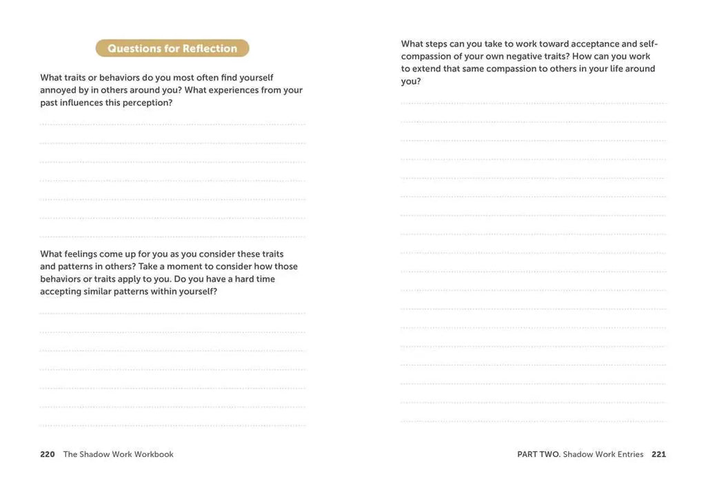 Shadow Work Workbook by Jor - El Caraballo: Paperback; 256 pages / English - Luna & Co. SoaperySimon & SchusterLuna & Co. Soapery