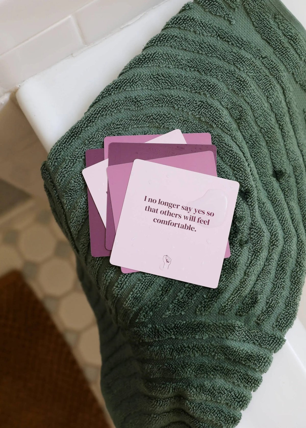 Shower Affirmation™ Cards - Boundaries - Luna & Co. SoaperyOracle/TarotJaxKellyLuna & Co. Soapery