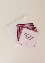 Shower Affirmation™ Cards - Boundaries - Luna & Co. SoaperyOracle/TarotJaxKellyLuna & Co. Soapery