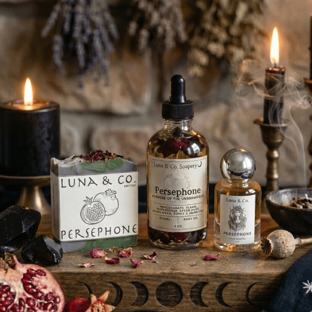 The Persephone Transformation Bundle + Guide - Luna & Co. SoaperyRitual SuppliesLuna & Co. SoaperyLuna & Co. Soapery