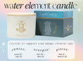 Water Elements Candle 12oz - Luna & Co. SoaperyTHE MINDFUL COLLECTIVELuna & Co. Soapery